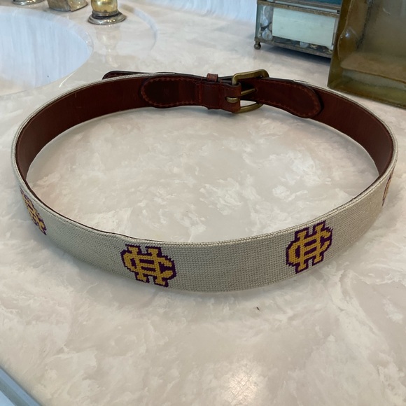 Catholic High, LR, AR, Tie & Belt, Tie-Class of 1999 purple 59” x 3”, Belt-Sz 32 - Picture 5 of 16